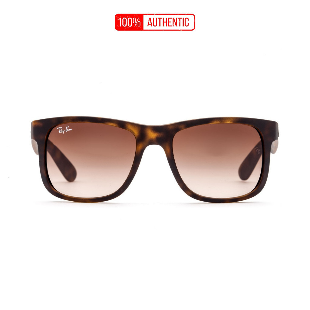 Kính Mát Ray-ban RB4165 710/13 55 JUSTIN nam mắt hình chữ nhật nâu (54/16/145)