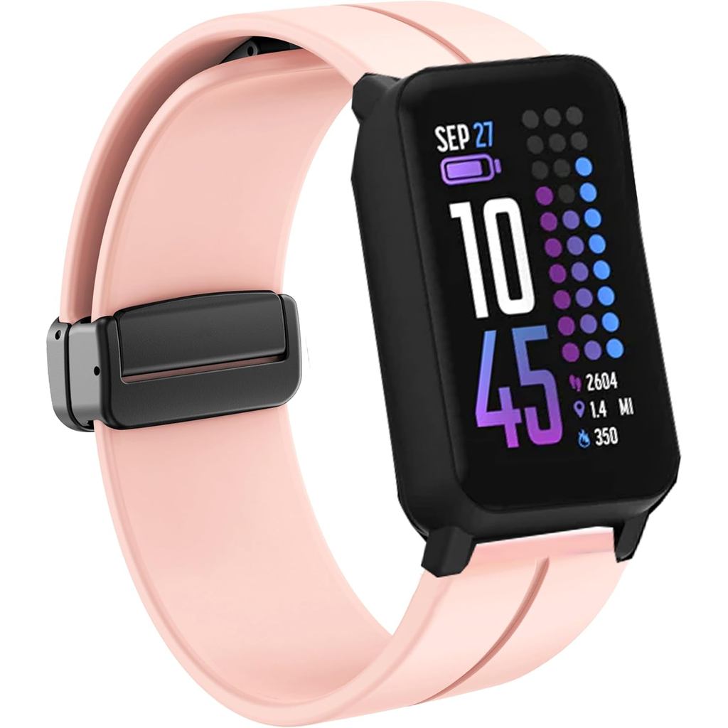 Lamshaw Tương thích với iTouch Active 4 Band, Dây đeo thay thế dây đeo cổ tay thể thao bằng silicon 