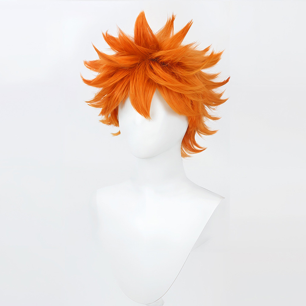 Shoyo Hinata Lông Tơ Cam Tóc Giả Cho Halloween Hoàn Hảo Replicates Kiểu Tóc Mang Tính Biểu Tượng của