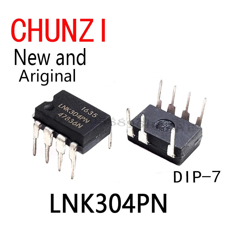 10 Chiếc IC Mới Và Chính Hãng 304PN LNK304 LNK304P DIP-7 LNK304PN Còn Hàng MYEG