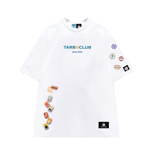 TEE STAMPS ÁO THUN TAY NGẮN NAM NỮ TARBO ÁO THUN TAY NGẮN NAM NỮ Outfit Cotton 100