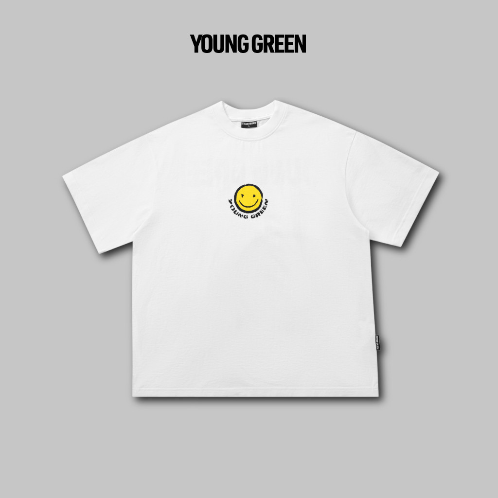 Áo Thun Young Green Face Tee