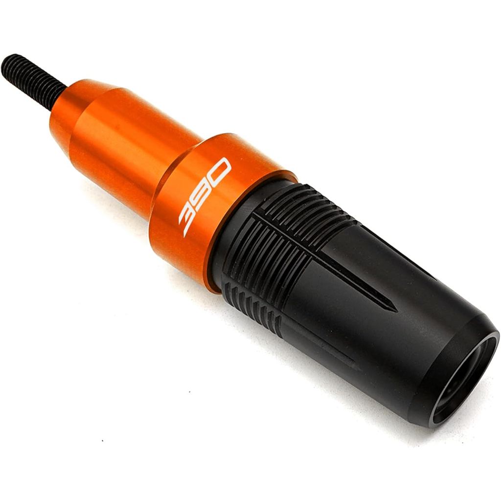 Thanh trượt ống xả xe máy Tương thích với 390 Adventure 390ADV Duk 390 RC 390 RC390 Tấm trượt bảo vệ