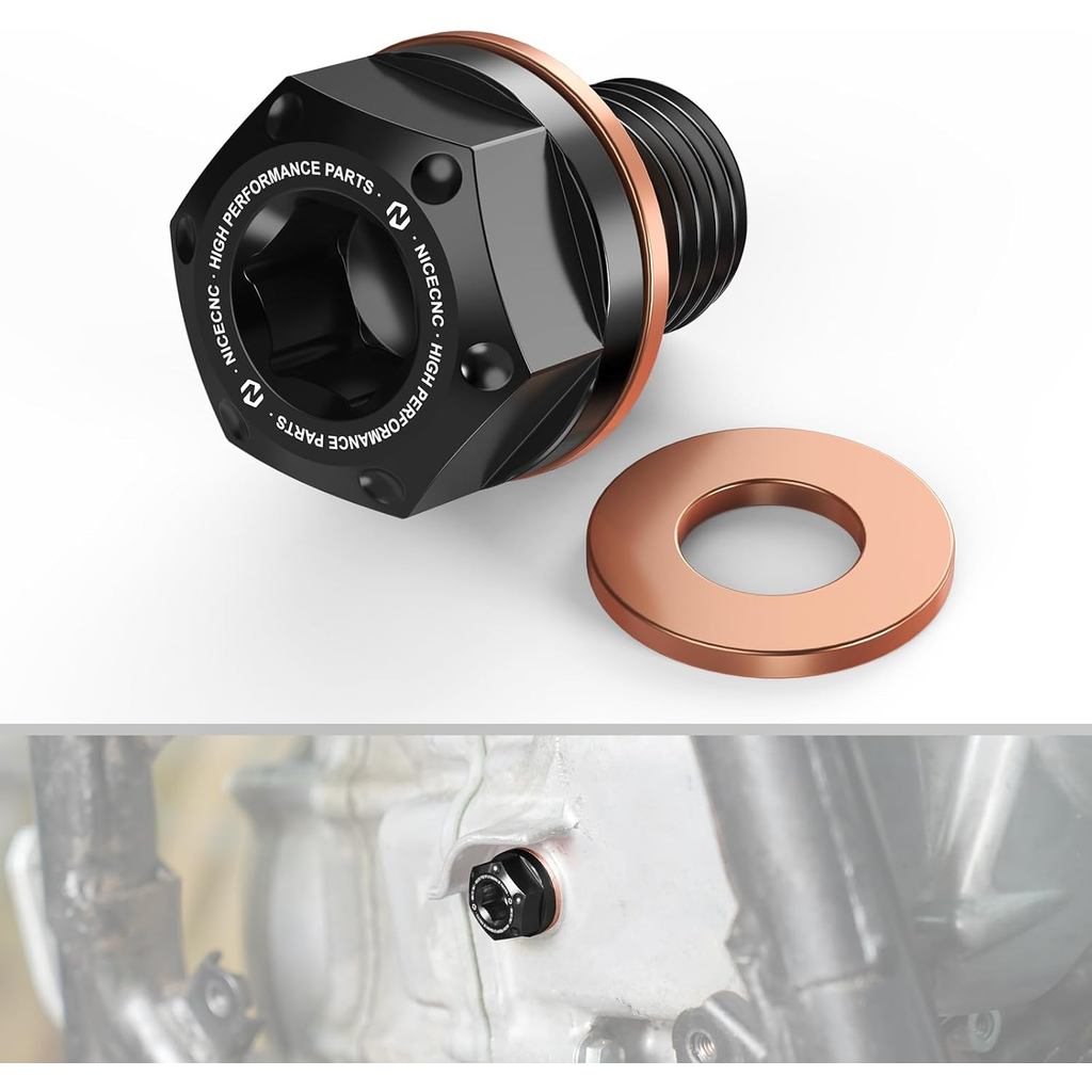 Ổ cắm thoát dầu NICECNC Tương thích với Honda TRX250X 2016-2023, TRX250X 2x4 2009 2011-2014, TRX450R