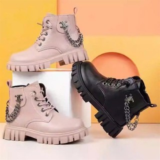 Bốt cao cổ da mềm nhẹ cho bé gái siêu nhẹ Hàng Quảng Châu Cao Câp mã F259