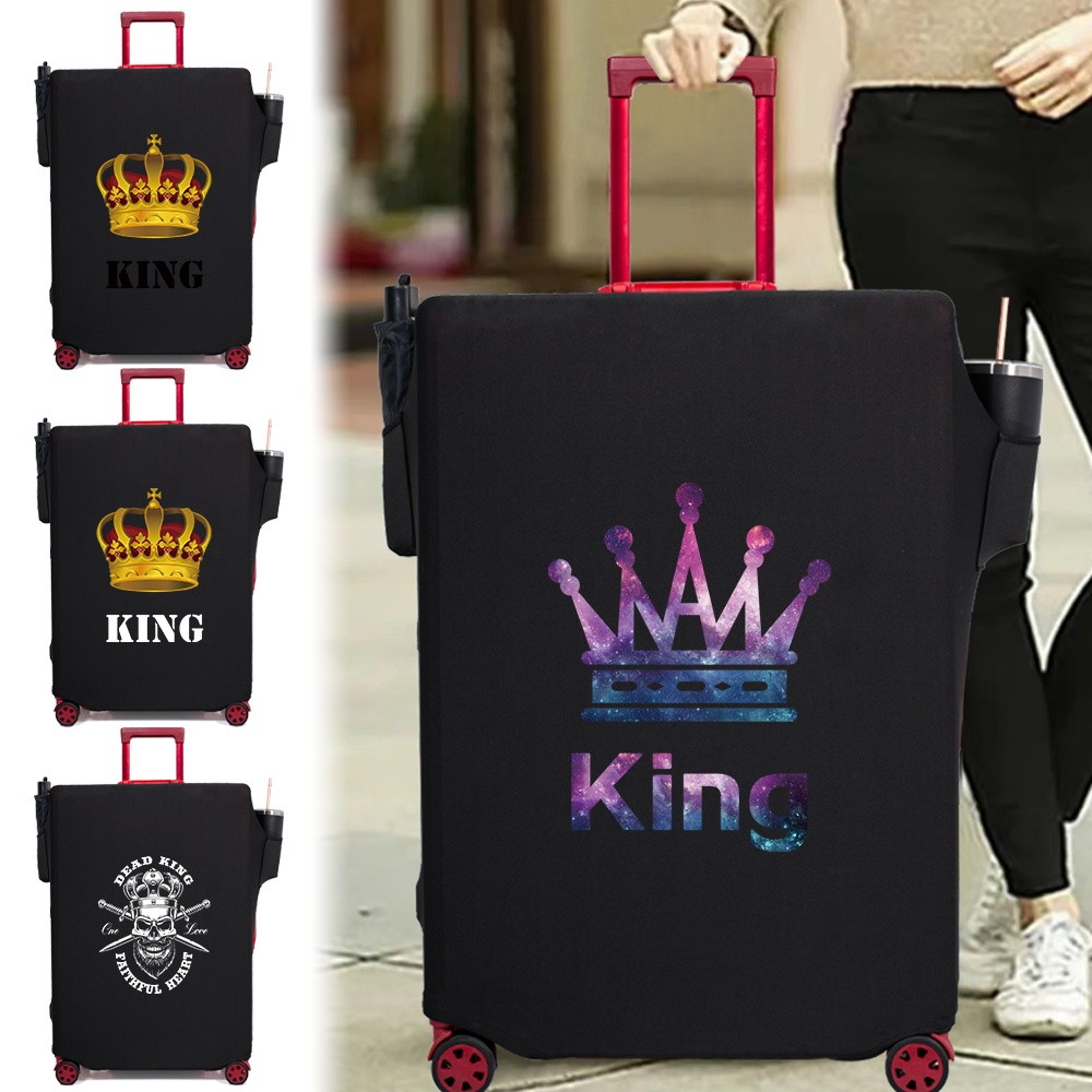 Luggage Cover for  Inch Anti-Dust Luggage Cover Suitcase Dustproof Cover High-Quality King Pattern