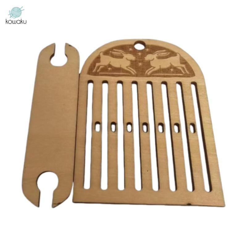 Bộ khung dệt kim bằng gỗ cứng Huddle dành cho bộ khung dệt kim bằng gỗ di động