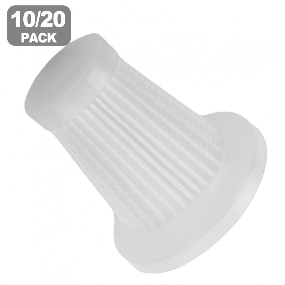 [NISO]Vacuum Cleaner Accessory Filters Washable Replacement Pack of 10/20 Pieces