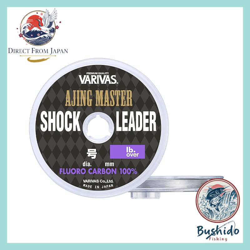 VARIVAS Ajing Master Shock Leader Fluorocarbon 30m Size S