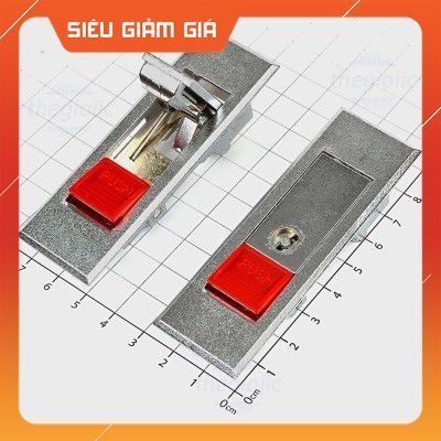 MS603-1R Khoá Tủ Điện Nhôm 86mm Kèm Chìa Khóa SmartFix Linh Kiện