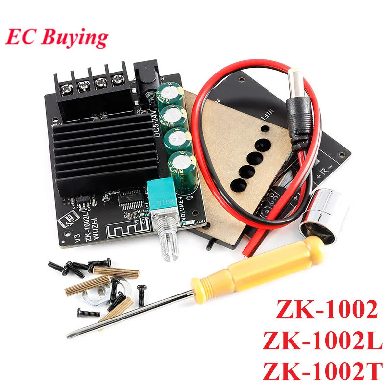 ZK-1002L 1002 1002T TPA3116 Công suất âm thanh nổi 5.0 tương thích Bluetooth Bộ khuếch đại kỹ thuật 