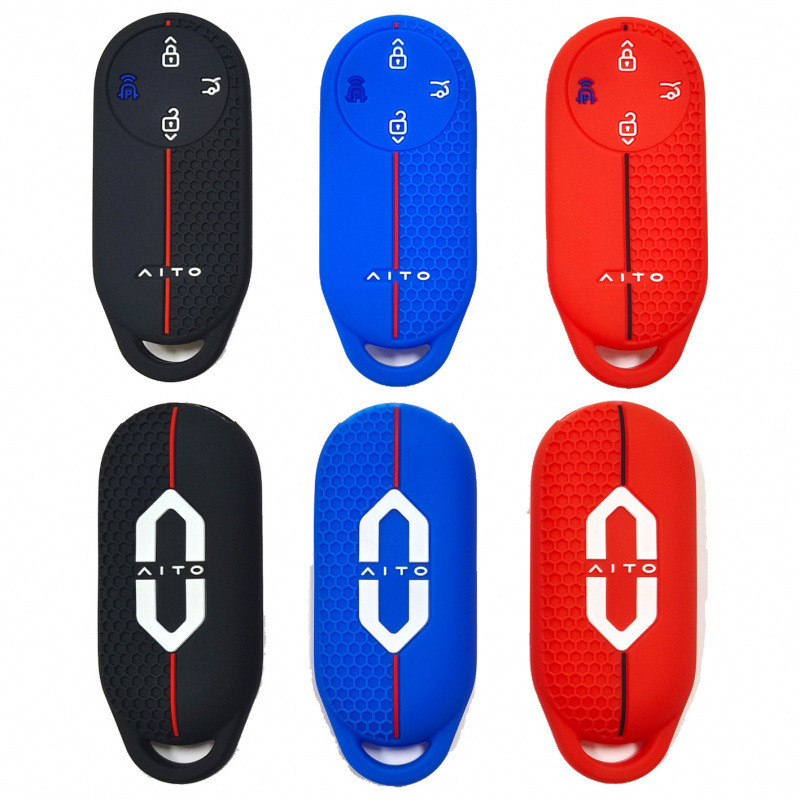 Thích hợp cho 24 loại Yêu cầu Hộp đựng chìa khóa M9 AITO M9 Extra Ultra Smart 4 nút Hộp đựng chìa kh