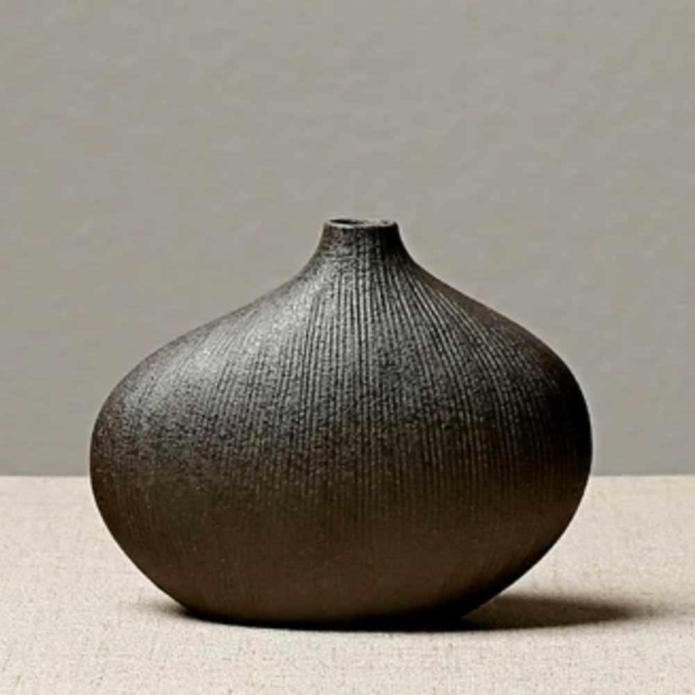 Phong Cách Nhật Bản Gốm Hoa Bình Nhỏ Ikebana Hoa Bud Bình Hoa Sắp Xếp Hoa Gốm Bình 14