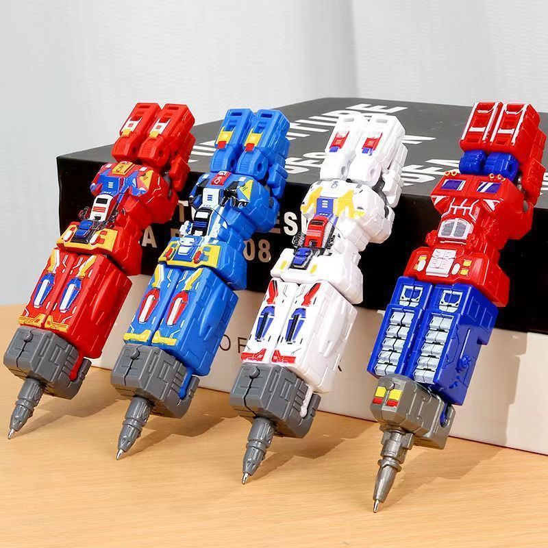 King Kong Optimus Ares Wasp Warrior Mecha Transforming Pen Robot Boy Toy Transforming King Kong Pen 