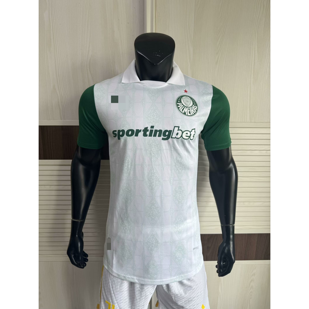 Áo Thun Thể Thao Palmeiras Đội Khách Ngắn Tay Phiên Bản Mới 2526