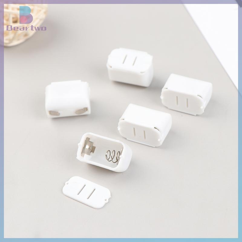 < beartwo > 5 Chiếc Mini L1154F Pin Hộp Bảo Quản Pin Cho AG13 LR44 Mới