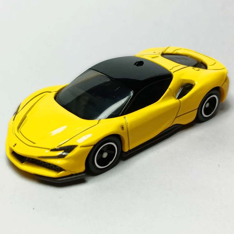 TOMY TOMY TOMY Kaferrari SF90 Supercar Màu vàng hiếm FERRARI SF90 STRADALE