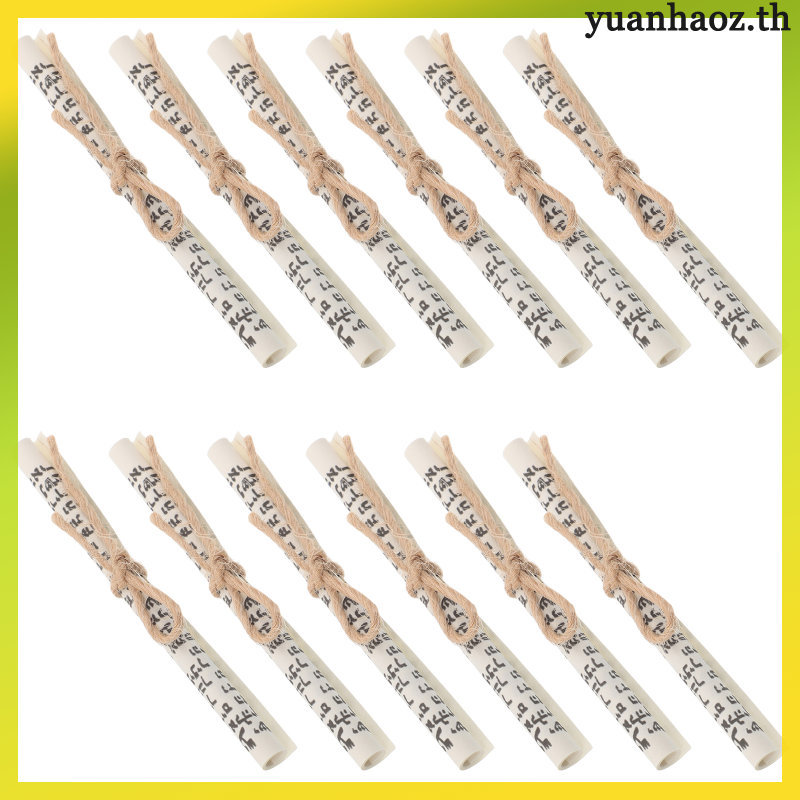 20 Chiếc Kosher Tiếng Do Thái Mezuzah Cuộn: Giấy Phước Lành Mini Do Thái - In Mitzvah Kosher Cuộn Ch