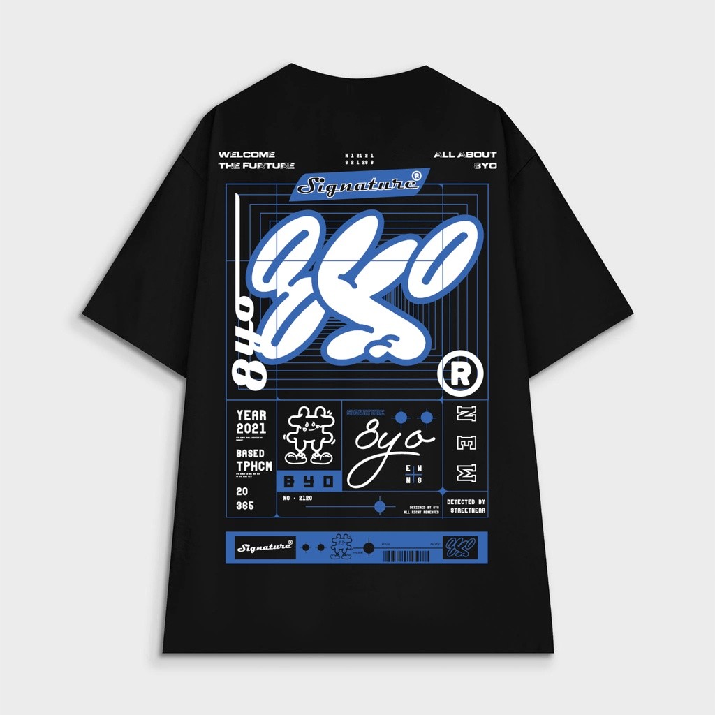 Áo thun 8YO Signature 4.0 Tee - Đen