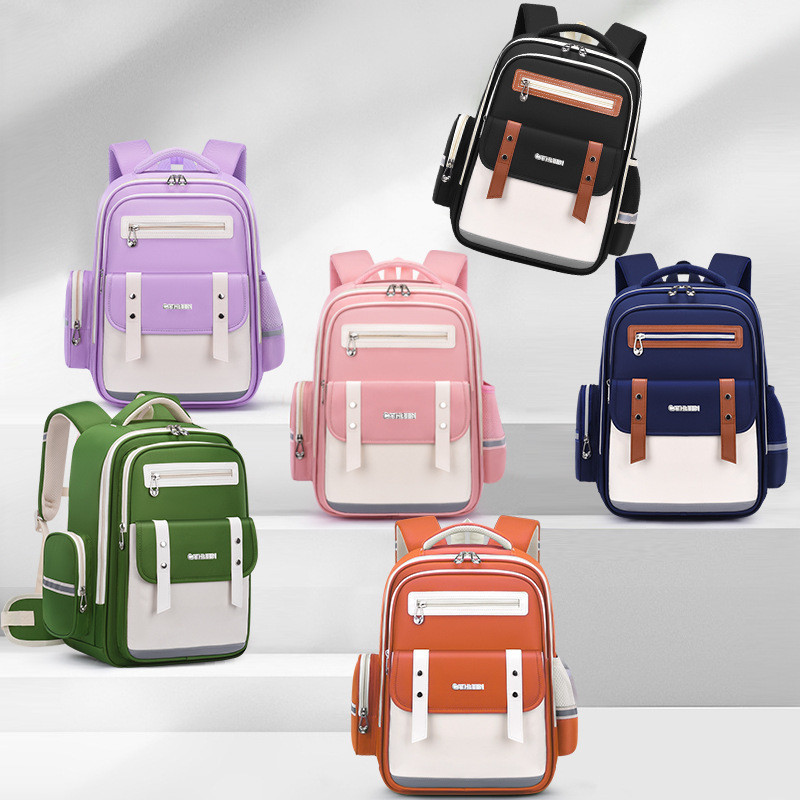 women's school bags men's school bags Học sinh tiểu học Clouds One Two Three Four Five Grade Schoolb