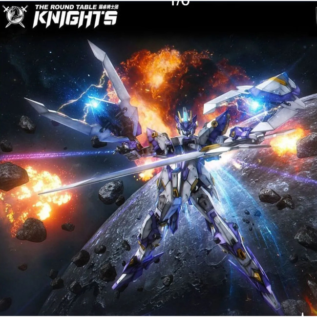 SNAA Model 1 / 144 Bàn Tròn Hiệp Sĩ Series Lá Chắn Hiệp Sĩ Achilles Mô Hình Lắp Ráp