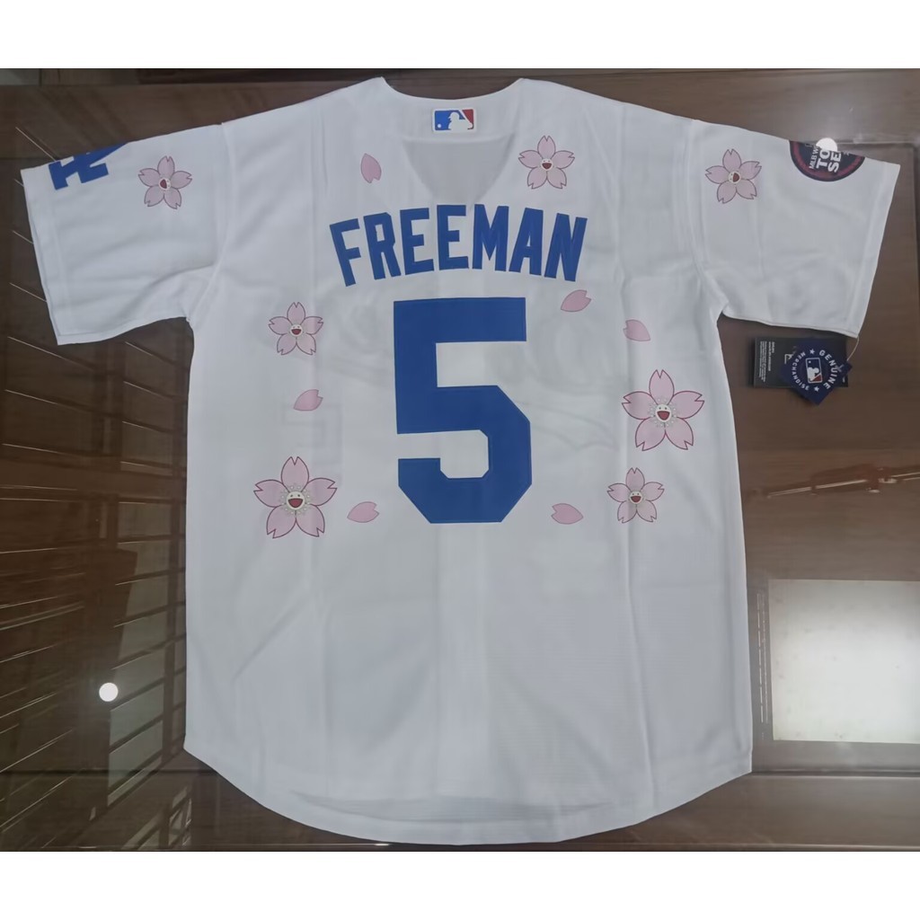 Jersey MLB Dodgers Yamamoto Betts Ohtani Freeman - Áo thun ngắn tay