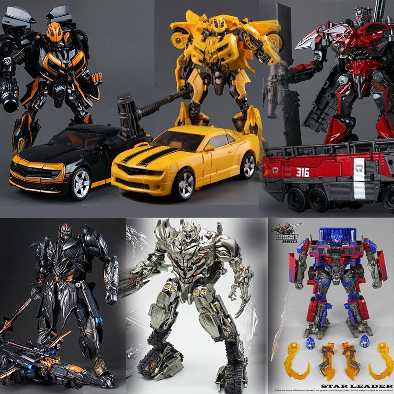 Đồ Chơi Transformers 8805 Vanguard TLK Hot Rod Lockdown Optimus Prime Bumblebee Lamborghini Xe Trans
