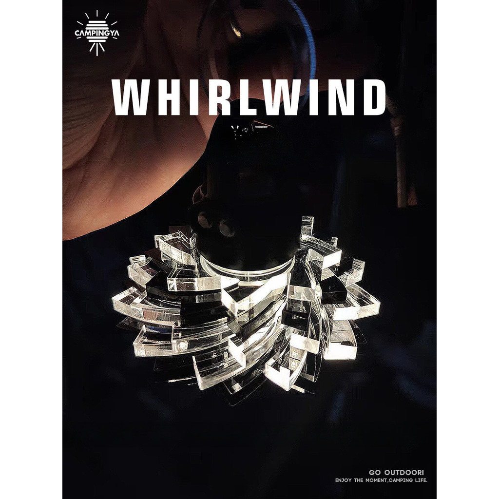 Campingya Lenser ML4 - Chụp Đèn Cắm Trại Ngoài Trời từ Acrylic Độc Đáo