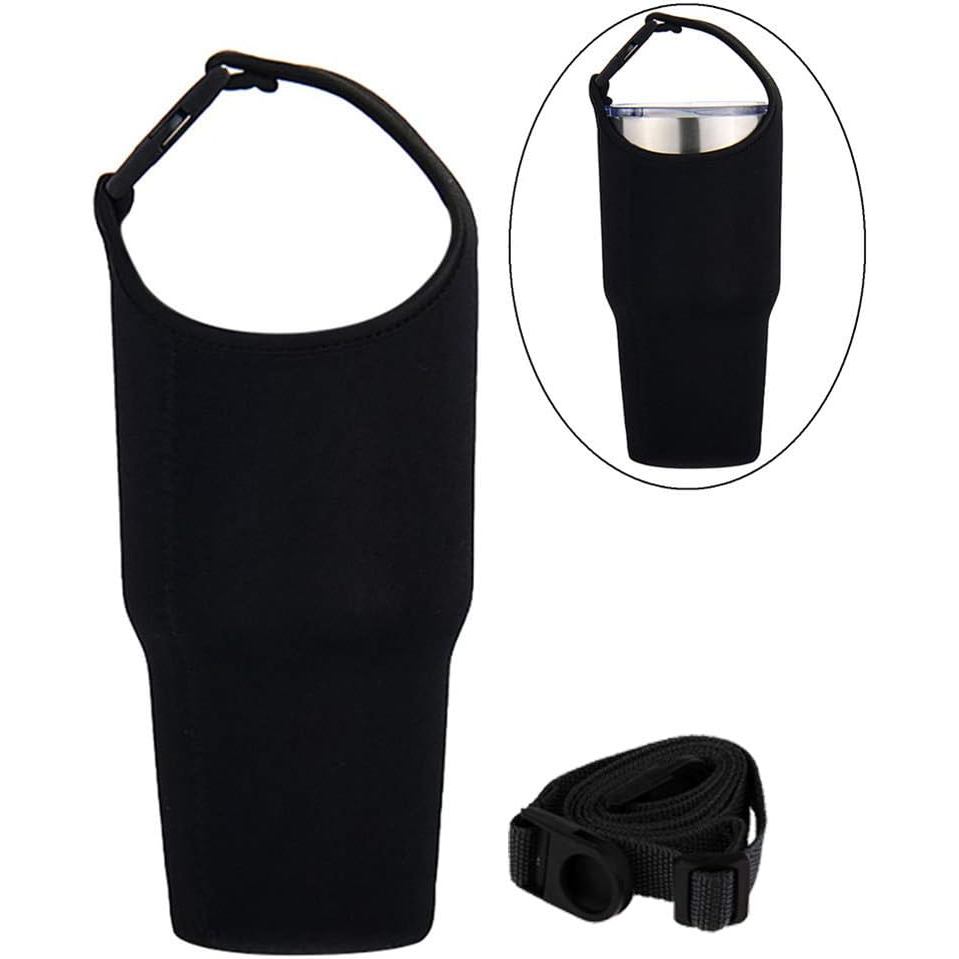 2 Gói Giá Đỡ Tumbler, Tay Cầm Neoprene Có Tay Cầm Mang Theo, Túi Đựng Bình Nước Phù Hợp Cho YETI Ram