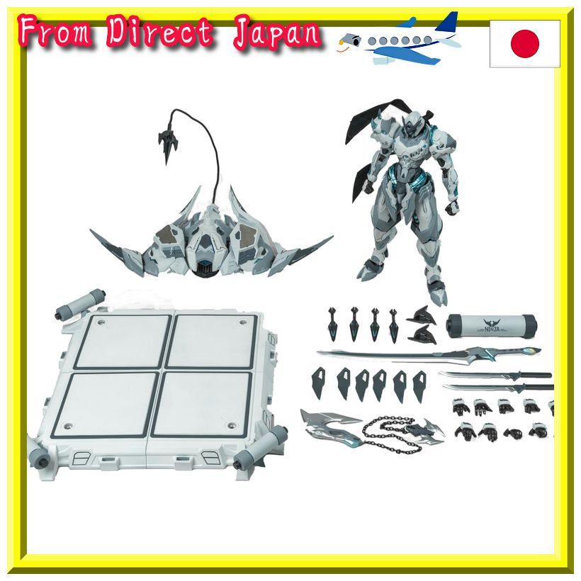 ZEN Of Collectible Kurado Model CD 07W Shadow Clan Senmei White Ghost Painted Movable Figure POM ABS