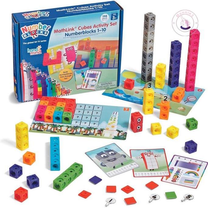 Đồ chơi xếp hình Numberblocks 1 đến 10 - Học toán đầy màu sắc cho trẻ em