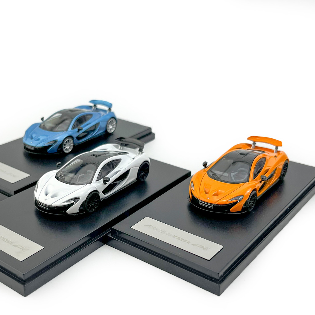 Bộ sưu tập mô hình ô tô hợp kim ô tô LCD 1: 64 McLaren P1 McLaren Racing