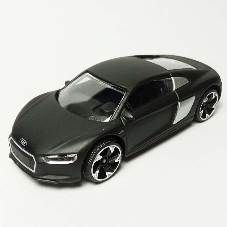 Majorette Majorette Navigator Hợp Kim Xe AUDI R8 Supercar Đen AUDI R8 Matte