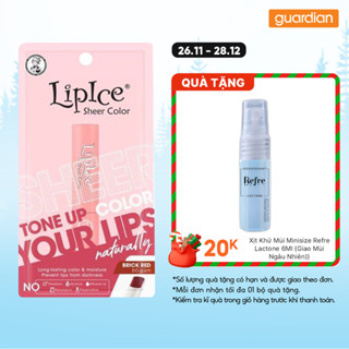  Son Dưỡng Môi Lipice Sheer Color Brick Red Đỏ Gạch 2.4G 