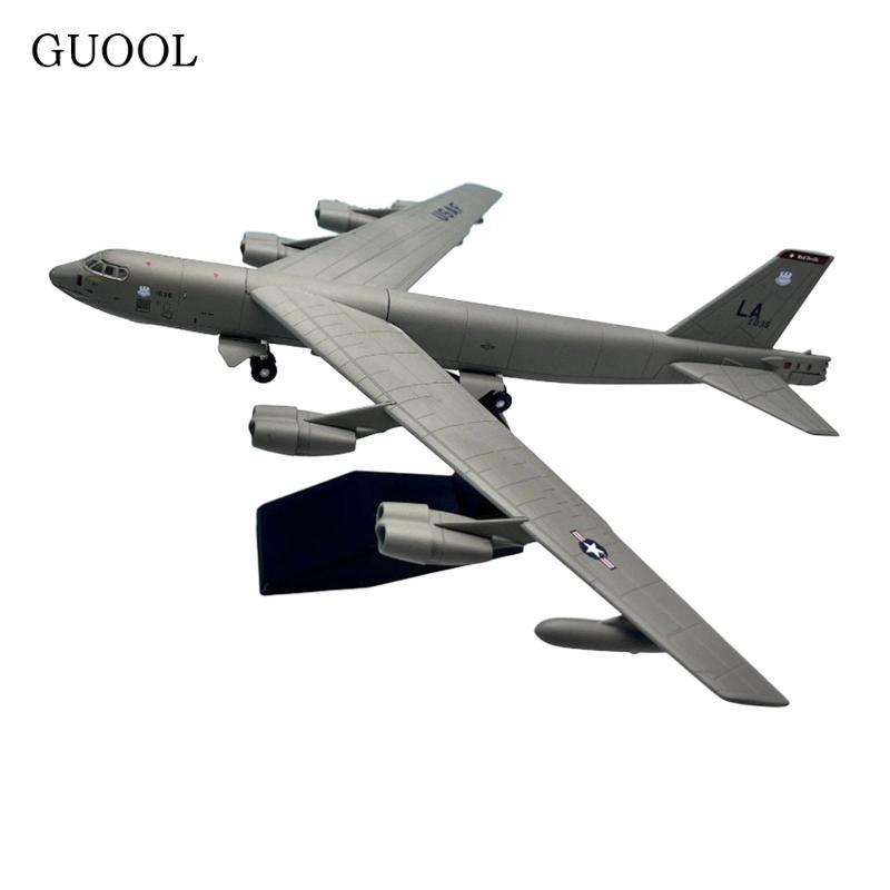 1 / 200 B52 Mô Hình Máy Bay Mô Phỏng Với Đế Màn Hình Máy Bay Mô Hình Hợp Kim Máy Bay Đồ Chơi Cho Tủ 