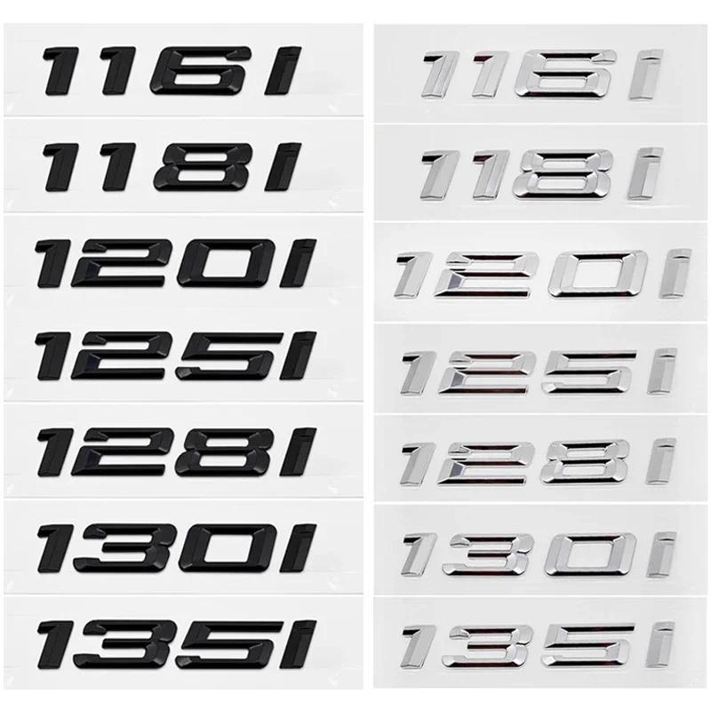 ABS Xe Phía Sau Thân Chữ Logo Huy Hiệu Biểu Tượng Miếng Dán Cho Xe BMW 1 Series 116i 118i 120i 125i 