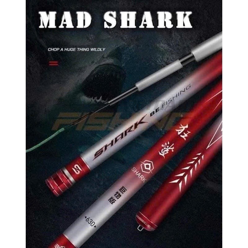 Cần Câu Đơn Đài handing shark 5H siêu bền đẹp ( tặng ngọn phụ )