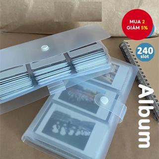  Album ảnh Polaroid 3 inch lưu trữ ảnh bưu thiếp vé xem phim thẻ album album Love Bean kỷ niệm thẻ nhỏ 