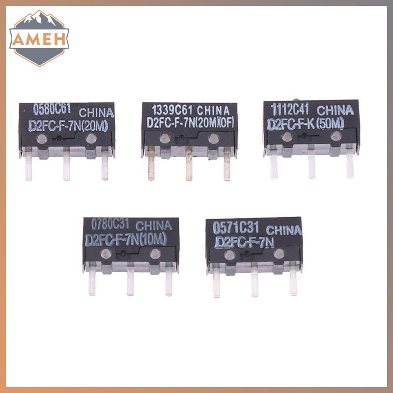 Technicolorepic 2 Chuột Micro Switch D2FC-F-7N 10M 20M D2FC-F-K (50M) -RZ D2F D2F-01 D2F-01F D2F-L D
