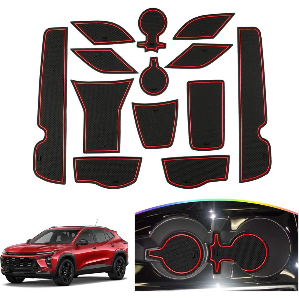 SKTU 2024 2025 2026 Chevy Trax Khe Cắm Cửa Thảm Cho 2024 2025 2026 Chevrolet Trax (LS, 1RS, LT, 2RS,