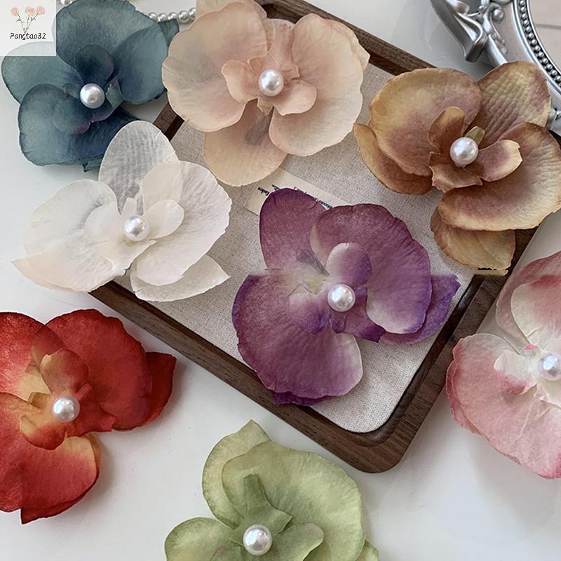 [pes] 2024 Mới Hoa Lan Cô Gái Kẹp Tóc Bên Biển Kỳ Nghỉ Mũ Phụ Kiện Tóc Kẹp Bên Tóc [VN]