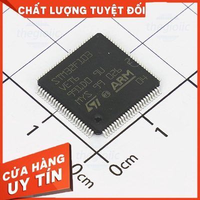 STM32F103VET6, 32-Bit ARM Cortex M3 Microcontroller, 72MHz, 512KB FLASH, 100-LQFP FixLab – Linh Kiện