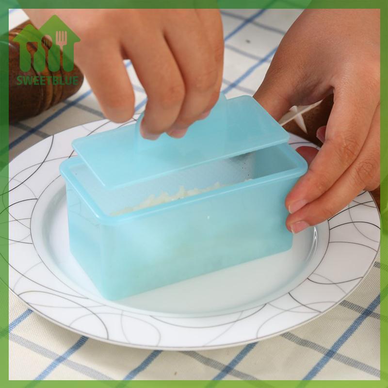 SWEET No Stick Musubi Maker Press With Small Rice Paddle, Sushi Making Kit Onigiri Mold Luncheon Mea