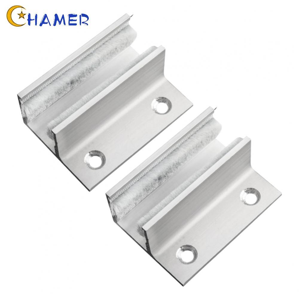 【CHAMER】Glass Sliding Door Floor Guide Glass Clamp Shelf Support Sliding Door Shelf【HomeLiving】