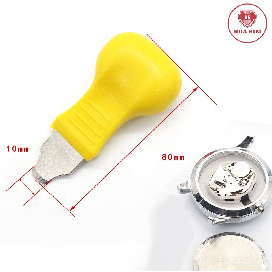 Dụng cụ cạy nắp đáy đồng hồ - Màu vàng