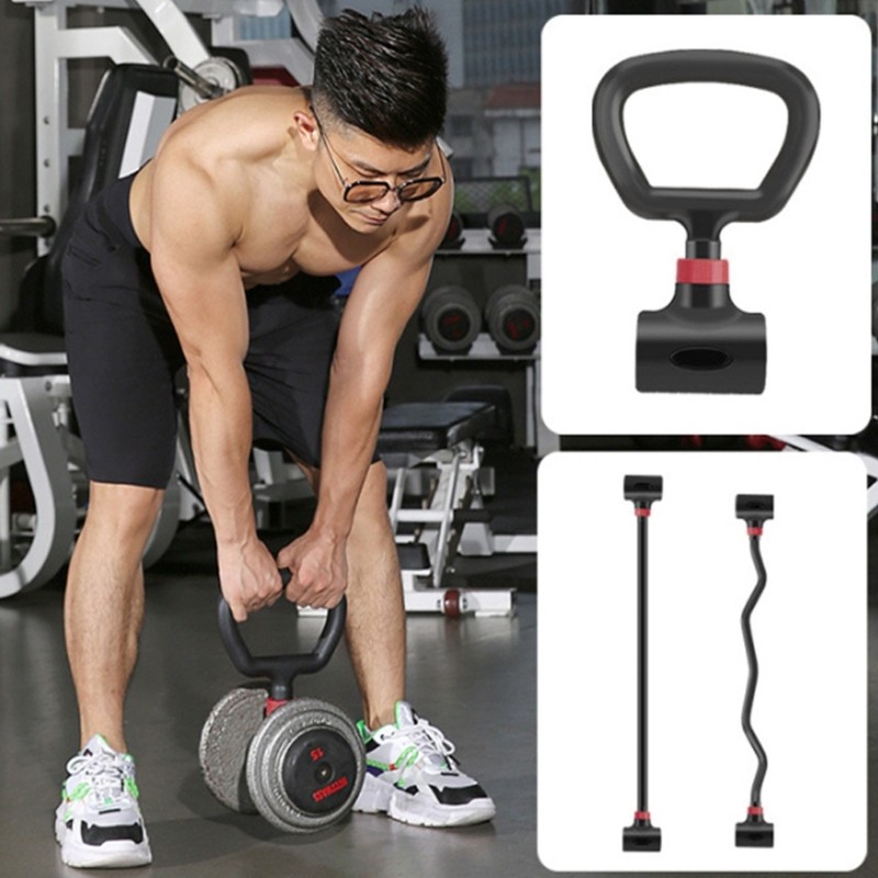 GODD Kettlebell Adapter Kettlebell Grip Handle Dumbbells To Kettlebell Converter
