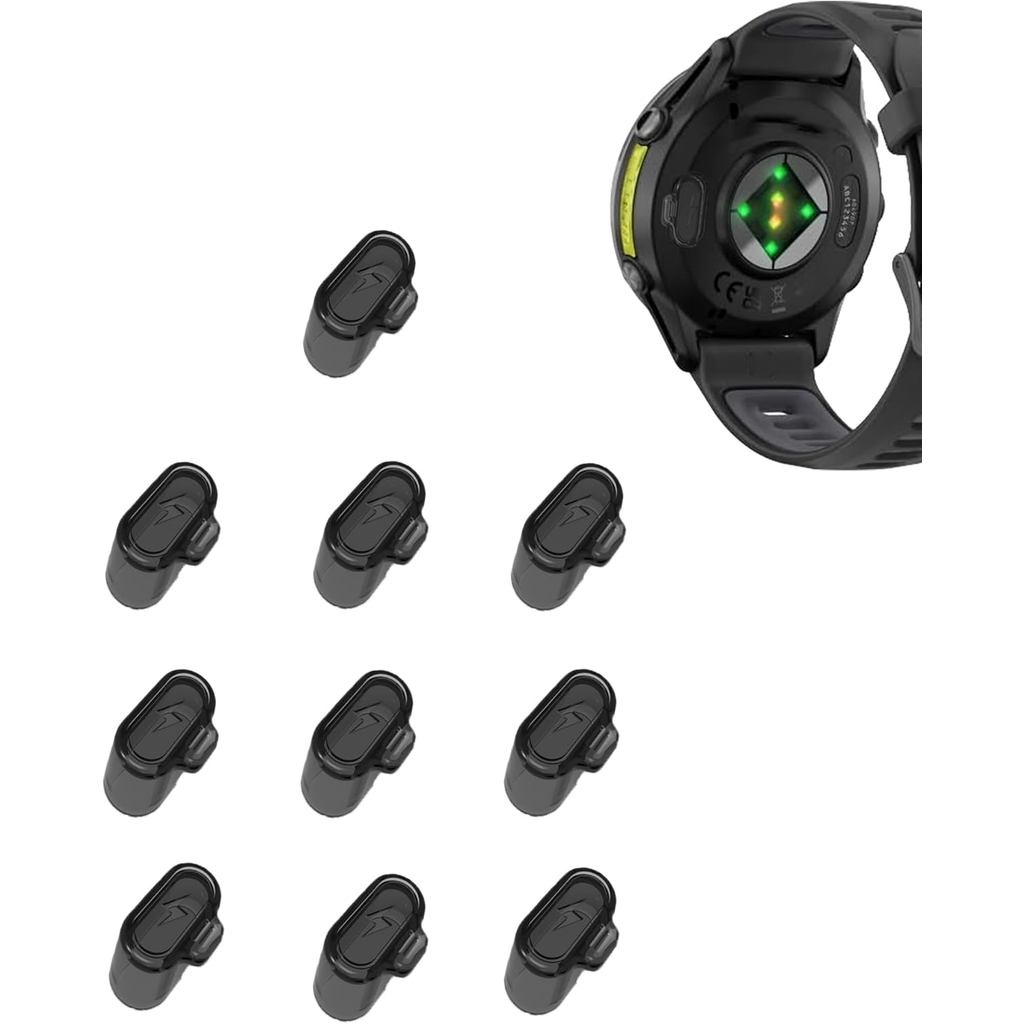 10 Gói Bảo Vệ Cổng Sạc Cho Garmin Forerunner 970, BOVUGAC TPU Bụi Cắm Chống Bụi Tương Thích Cho Garm