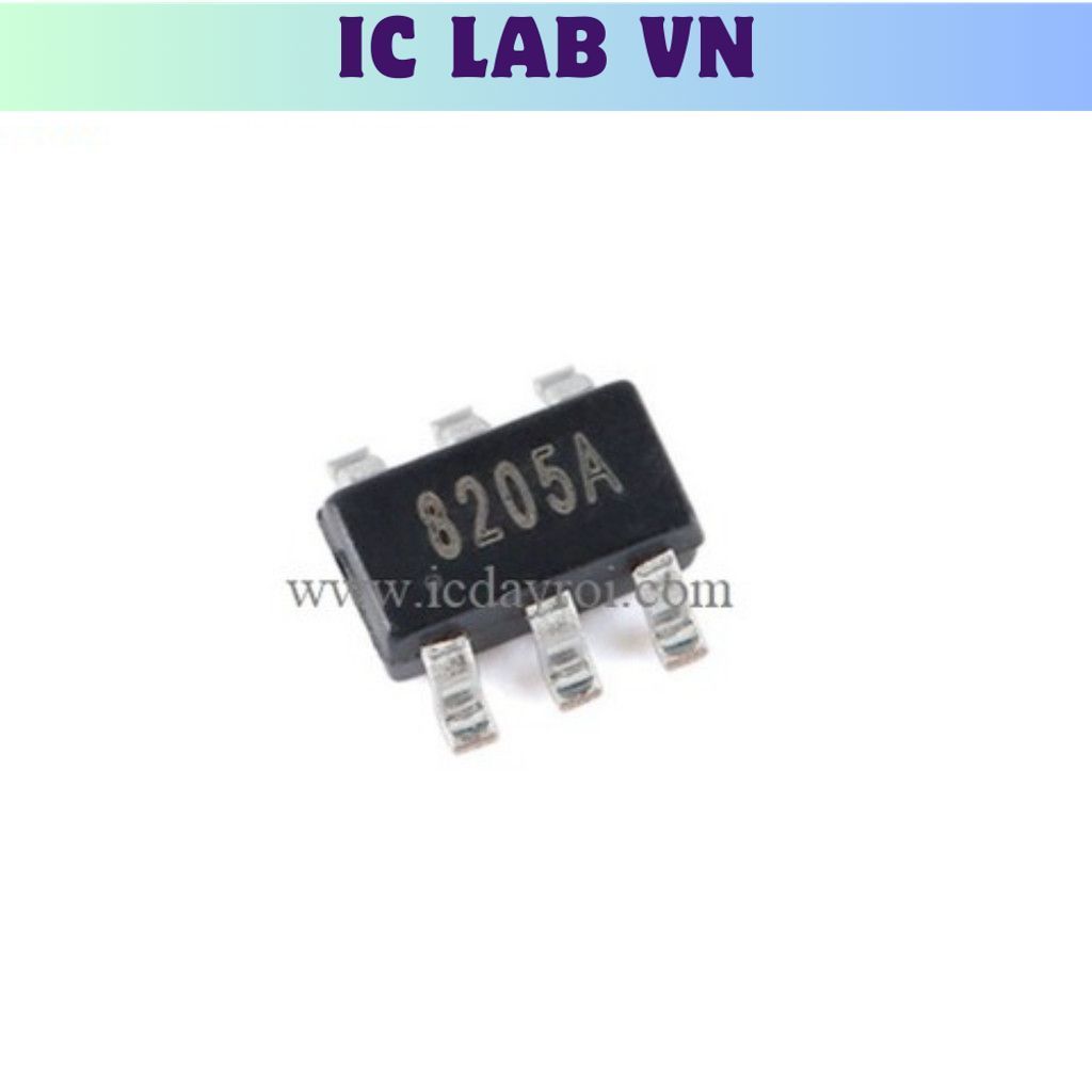 [20 Cái]- FS8205A N-MOSFET SOT23-6 Ic Lab VN