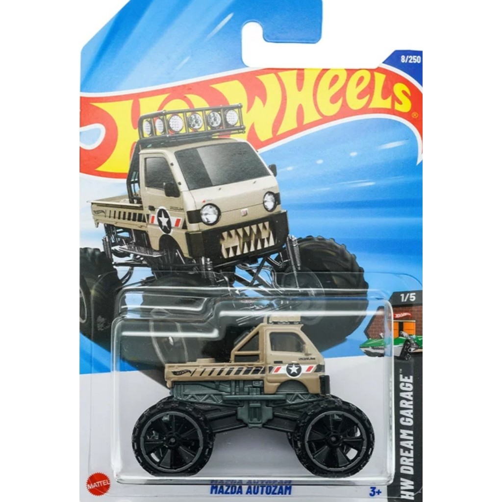 Hotwheels Hotwheels MAZDA Big Bike Màu vàng MAZDA 8 25E /