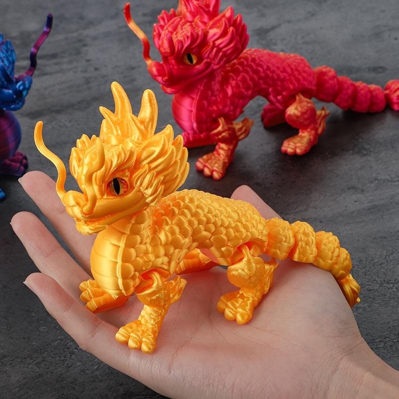 Kirin 3D In Hình Kirin Hình Mô Phỏng Mô Hình Trang Trí Khớp Di Chuyển Sáng Tạo